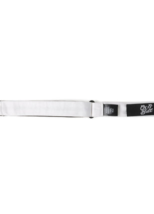 White Silk Self Bow Tie