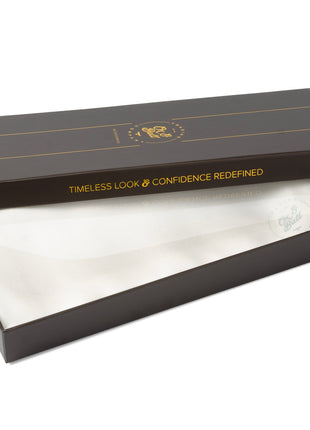 White Silk Tuxedo Scarf