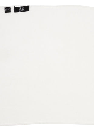 Cream Linen Pocket Square