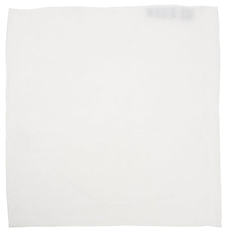 Cream Linen Pocket Square