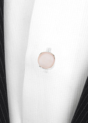 Sterling Silver Classic Formal Pink Mother of Pearl 5-Studs