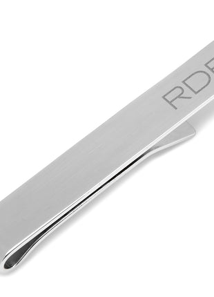 Sterling Silver Engravable Tie Bar