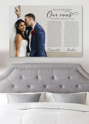 Our Vows Anniversary Gift For Her Or Him