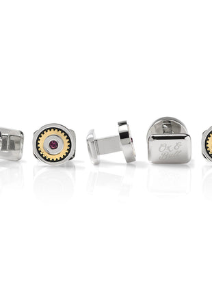 Gear Amethyst Stone 5-Studs