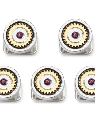 Gear Amethyst Stone 5-Studs