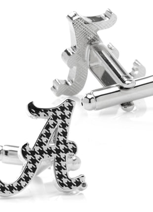 NCAA University of Alabama Houndstooth Cufflinks