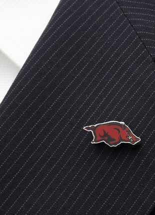 NCAA University of Arkansas Razorbacks Lapel Pin
