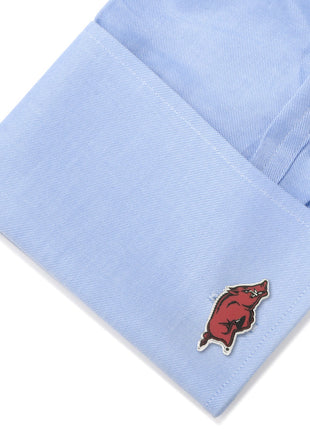 NCAA University of Arkansas Razorback Cufflinks