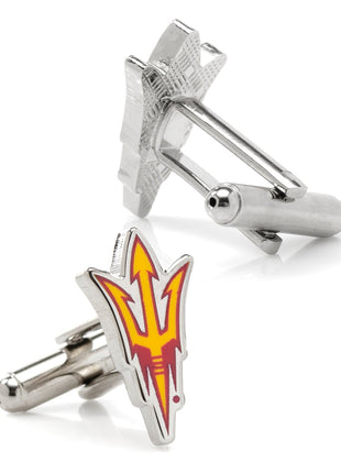 NCAA Arizona State University Sun Devils Pitchfork Cufflinks
