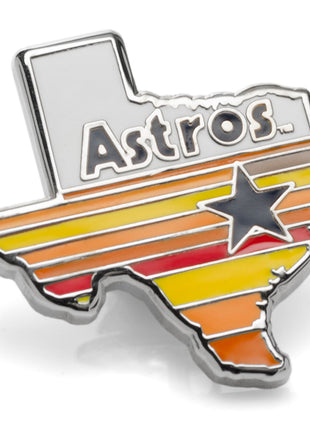 MLB Houston Astros Tequila Sunrise Lapel Pin