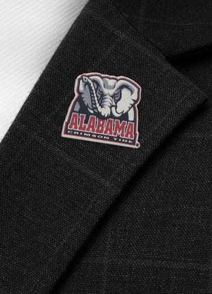 NCAA Alabama University Elephant Mascot Lapel Pin