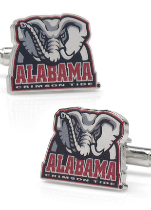 NCAA Alabama University Elephant Mascot Cufflinks
