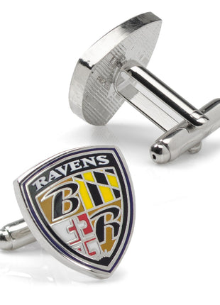 NFL Baltimore Ravens Shield Cufflinks