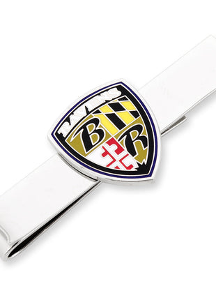 NFL Baltimore Ravens Cufflinks and Shield Tie Bar Gift Set