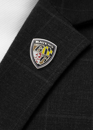 NFL Baltimore Ravens Shield Lapel Pin
