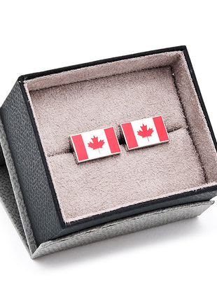 Canadian Flag Cufflinks