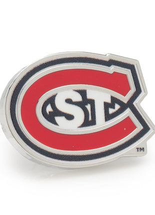 NCAA St. Cloud State Husky Mascot Lapel Pin