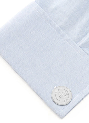 MLB Chicago Cubs Silver Edition Cufflinks