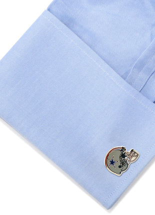 NFL Dallas Cowboys Throwback Helmet Cufflinks