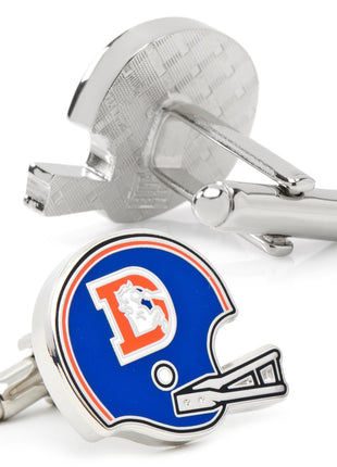 NFL Denver Broncos Throwback Helmet Cufflinks
