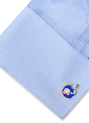 NFL Denver Broncos Throwback Helmet Cufflinks