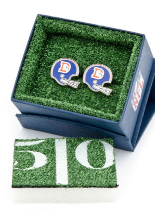 NFL Denver Broncos Throwback Helmet Cufflinks
