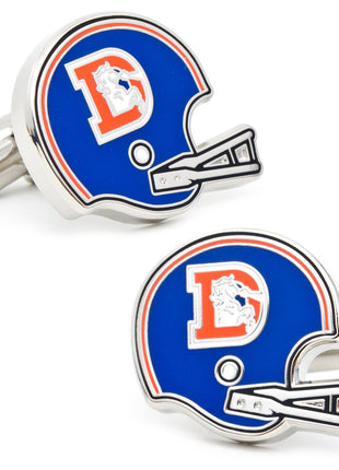NFL Denver Broncos Throwback Helmet Cufflinks