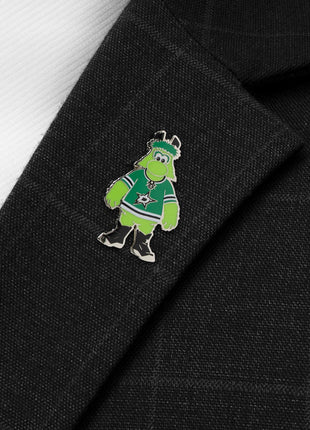 NHL Dallas Stars Mascot Lapel Pin