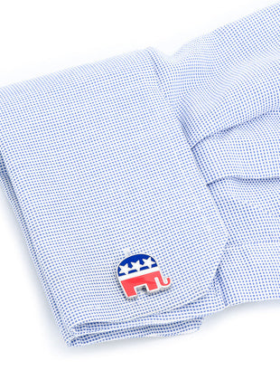 Republican Elephant Cufflinks
