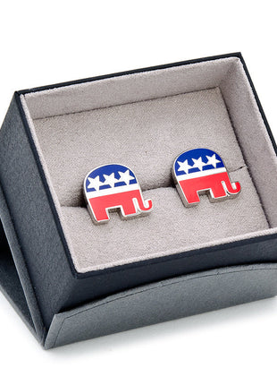 Republican Elephant Cufflinks