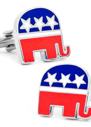 Republican Elephant Cufflinks