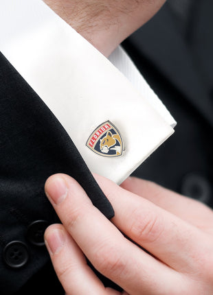 NHL Florida Panthers Shield Cufflinks