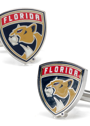 NHL Florida Panthers Shield Cufflinks