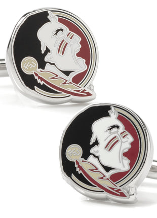 NCAA Florida State Seminole Head Cufflinks