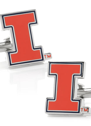 NCAA University of Illinois Fighting Illini Cufflinks