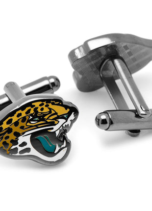 NFL Jacksonville Jaguars Black Cufflinks