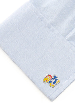 NCAA University of Kansas Jayhawks Cufflinks