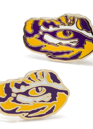 NCAA Gold LSU Tigers Cufflinks