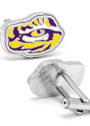 NCAA LSU Tiger's Eye Cufflinks