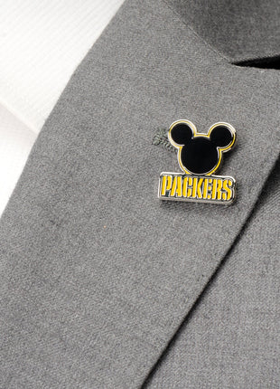 NFL Green Bay Packers & Mickey Lapel Pin