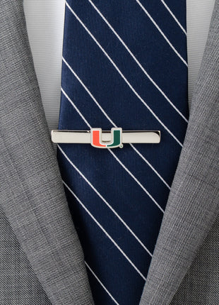 NCAA University of Miami Hurricanes Tie Clip