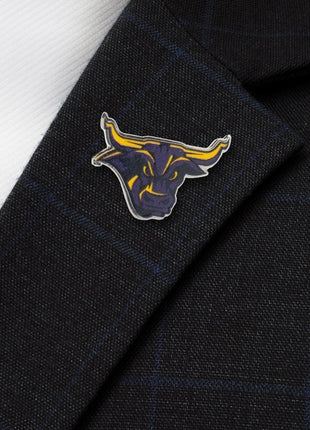 NCAA Mankato State Stomper Mascot Lapel Pin