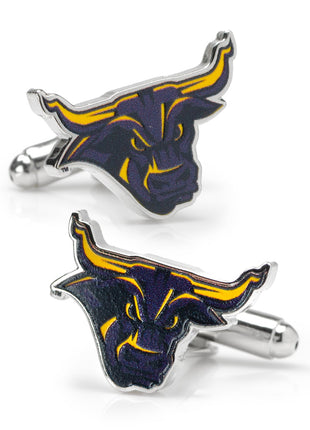 NCAA Mankato State Stomper Mascot Cufflinks