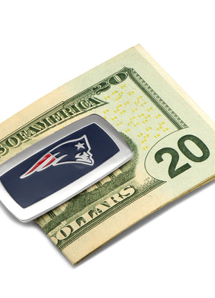 NFL New England Patriots Cushion Money Clip