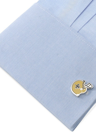 NFL New Orleans Saints Retro Helmet Cufflinks