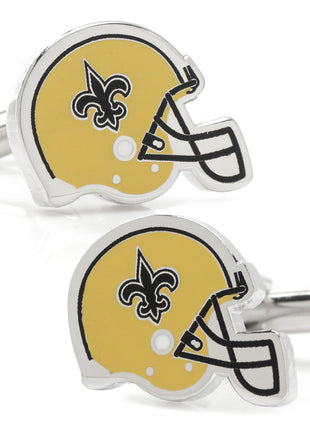 NFL New Orleans Saints Retro Helmet Cufflinks