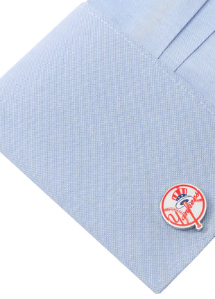 MLB New York Yankees Baseball Cufflinks