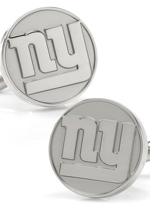 NFL New York Giants Silver Edition Cufflinks