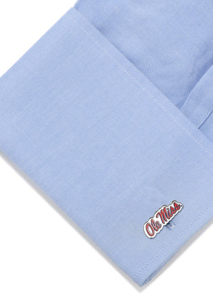 NCAA Ole Miss University Rebels Cufflinks
