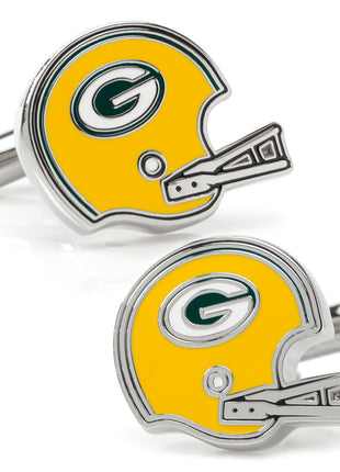 NFL Green Bay Packers Throwback Helmet Cufflinks